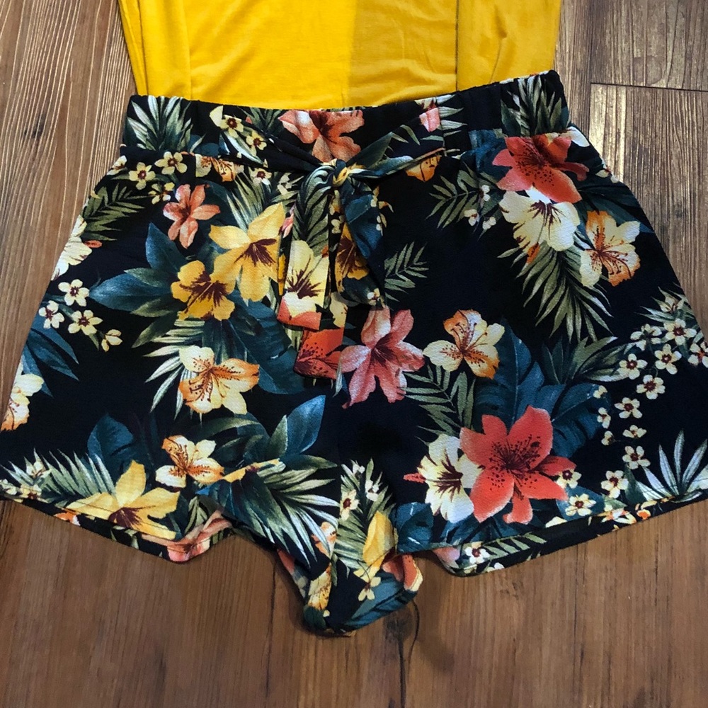 Floral shorts